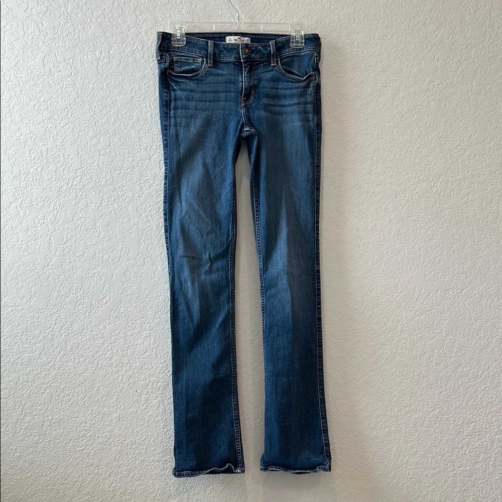 Hollister Blue Boot Cut Jeans 7 Long
